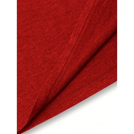 [Festive Christmas Tree Print Tee ] Women'S Christmas Tree Print T-Shirt, Polyester Blend, V-Neck, Short Sleeve, Knit Fabric, Casual Pullover with Slight Stretch, for Festive Holiday Top