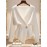 Women's White V-Neck Adjustable Belted Cardigan with Golden Buckle Detail - Soft Long Sleeve Elegant Casual Layering Pullover for Spring and Autumn, Fashionable Weekend Wear